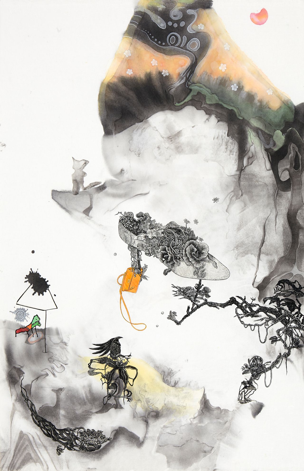 [갤러리] 수묵의 우연성으로부터 필연성으로 나아가는 매혹적 인연의 세계_이경희 작가